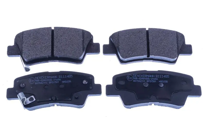 DENCKERMANN B111485 Комплект тормозных колодок,