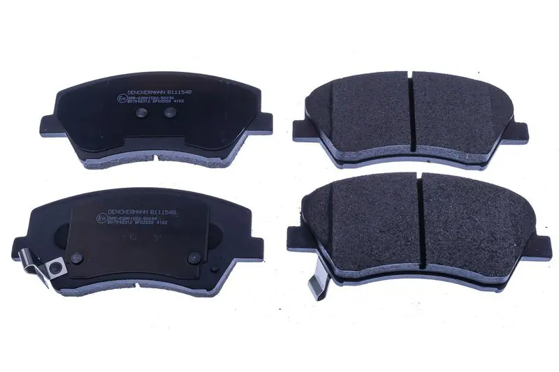 DENCKERMANN B111548 Комплект тормозных колодок,