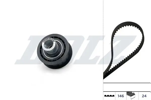 SKD020 Комплект ГРМ OPEL: ASTRA