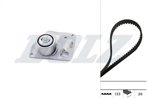 Dolz SKD027 Комплект ГРМ RENAULT: