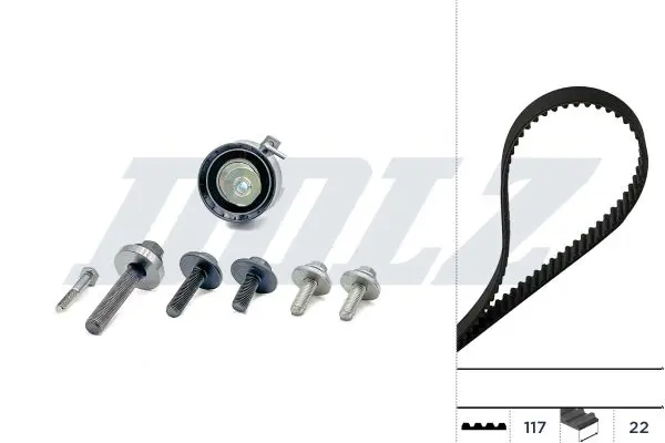 SKD070 Комплект ГРМ FORD: FIESTA /