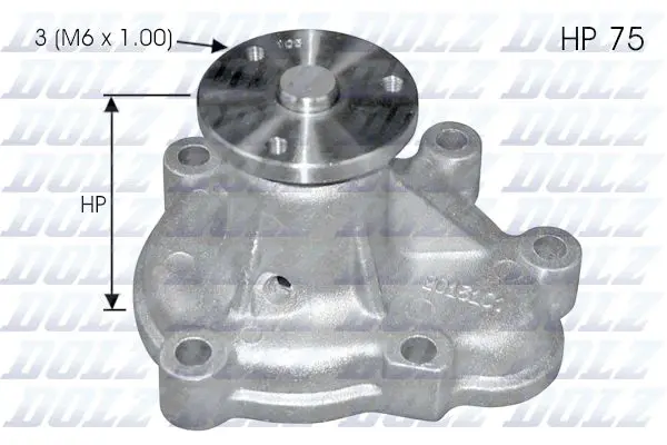 Dolz O142 Насос водяной Opel