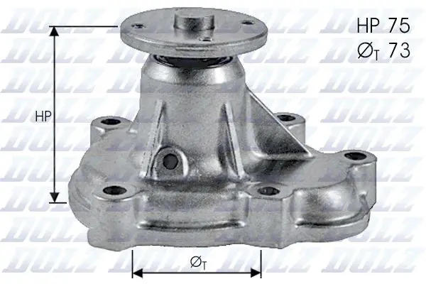 Dolz O143 Водяная помпа