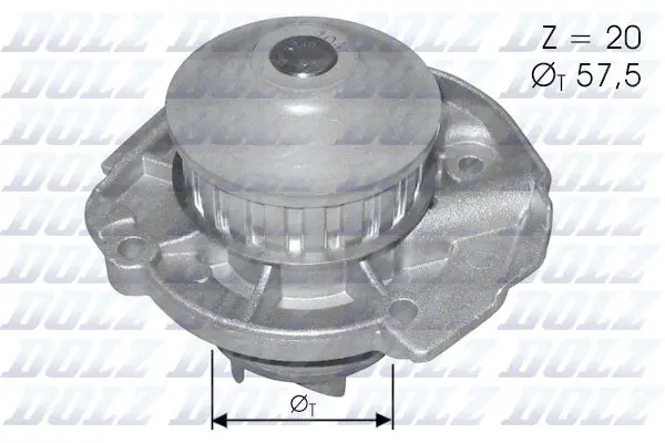 Dolz S161 Насос водяной Fiat