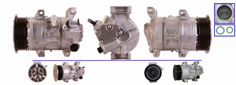 ELSTOCK 510801 Компрессор, кондиционер