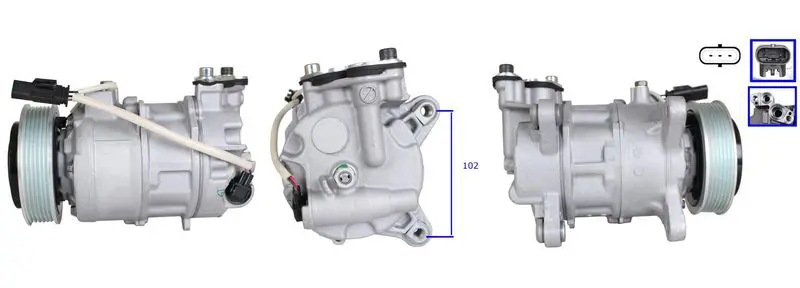 51-1052 Компрессор, кондиционер