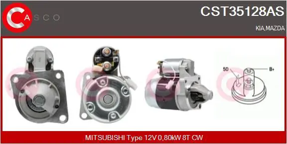 CASCO CST35128AS Стартер