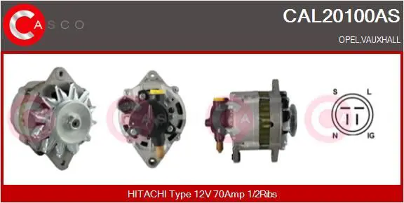CASCO CAL20100AS Генератор