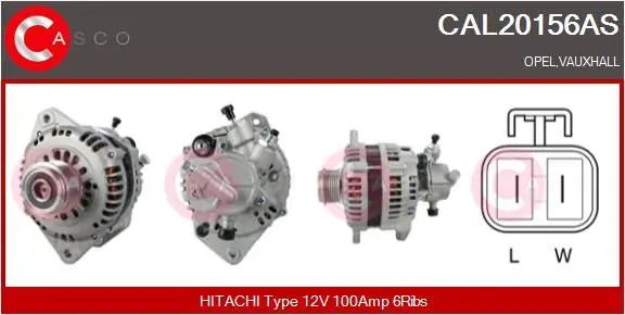 CASCO CAL20156AS Генератор