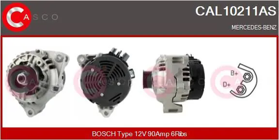 CASCO CAL10211AS Генератор