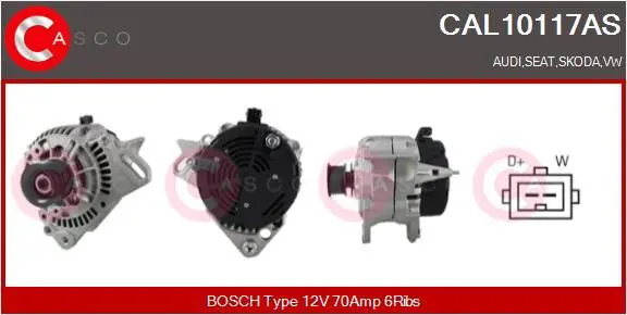 CASCO CAL10117AS Генератор