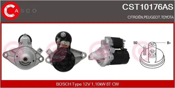 CASCO CST10176AS Стартер