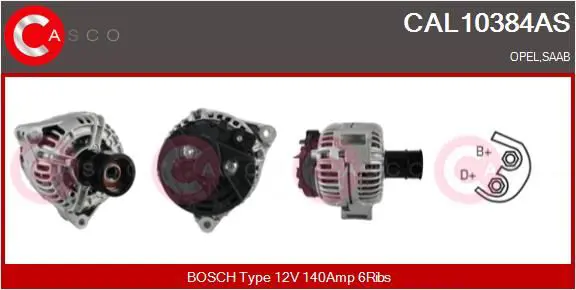 CAL10384AS Генератор