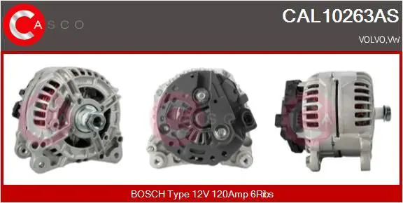 CASCO CAL10263AS Генератор