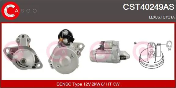CASCO CST40249AS Стартер