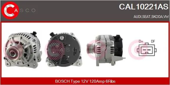 CASCO CAL10221AS Генератор