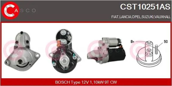 CASCO CST10251AS Стартер