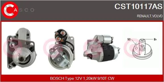 CASCO CST10117AS Стартер