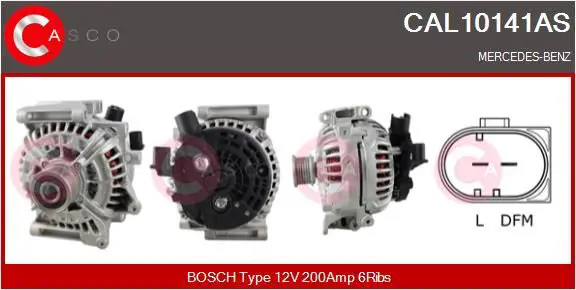 CASCO CAL10141AS Генератор