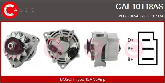 CAL10118AS Генератор