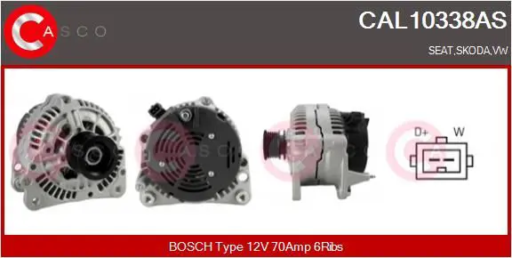 CASCO CAL10338AS Генератор