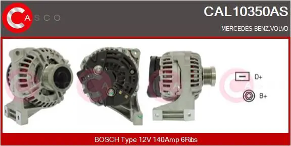 CASCO CAL10350AS Генератор