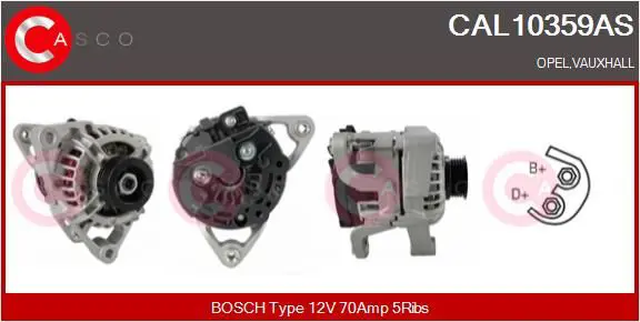 CASCO CAL10359AS Генератор