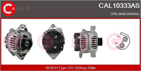 CASCO CAL10333AS Генератор