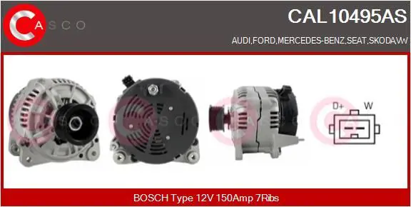CASCO CAL10495AS Генератор