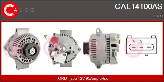CASCO CAL14100AS Генератор