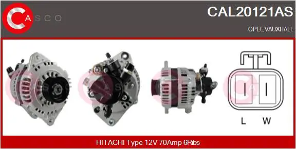 CASCO CAL20121AS Генератор