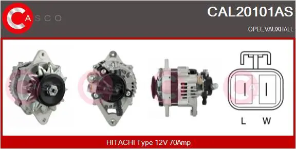 CASCO CAL20101AS Генератор