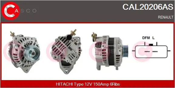 CASCO CAL20206AS Генератор