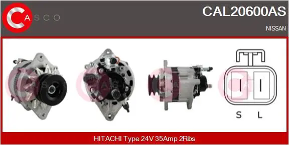 CASCO CAL20600AS Генератор