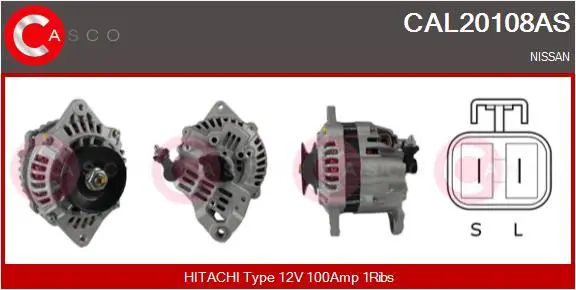 CASCO CAL20108AS Генератор