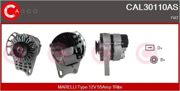 CASCO CAL30110AS Генератор