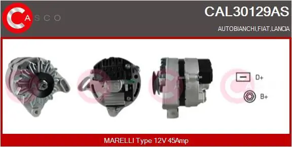 CASCO CAL30129AS Генератор