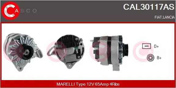 CASCO CAL30117AS Генератор