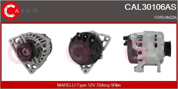 CASCO CAL30106AS Генератор