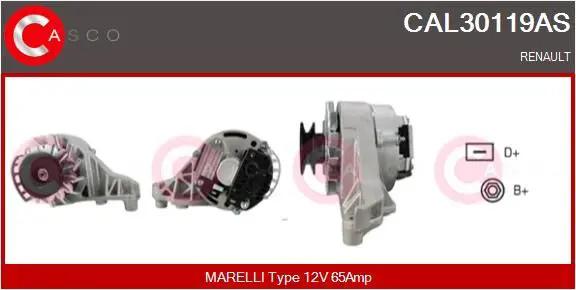CASCO CAL30119AS Генератор