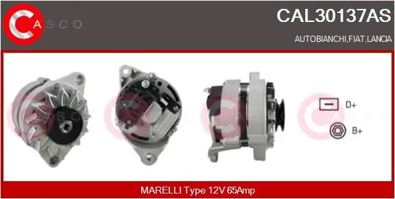 CASCO CAL30137AS Генератор