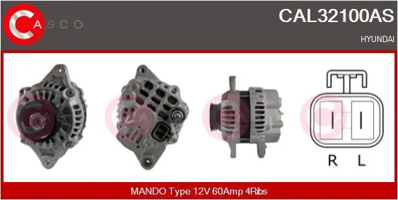 CASCO CAL32100AS Генератор