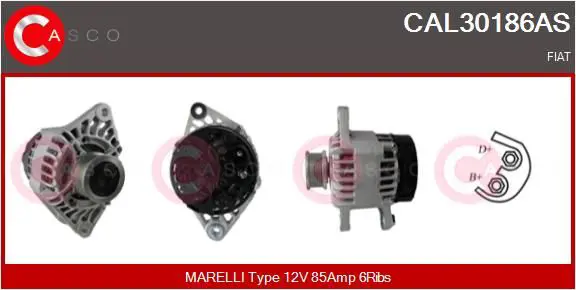 CASCO CAL30186AS Генератор