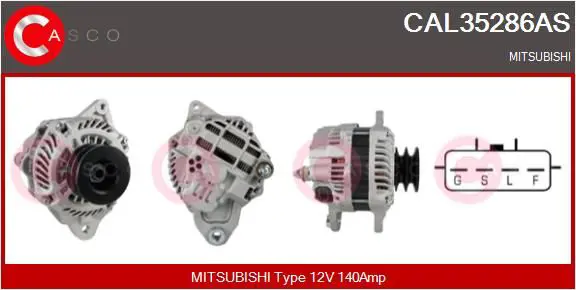 CASCO CAL35286AS Генератор