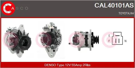 CASCO CAL40101AS Генератор