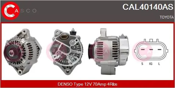 CASCO CAL40140AS Генератор