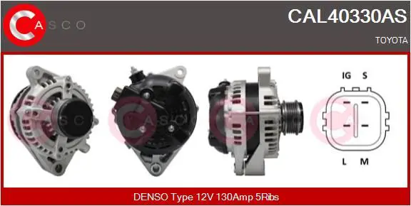 CASCO CAL40330AS Генератор