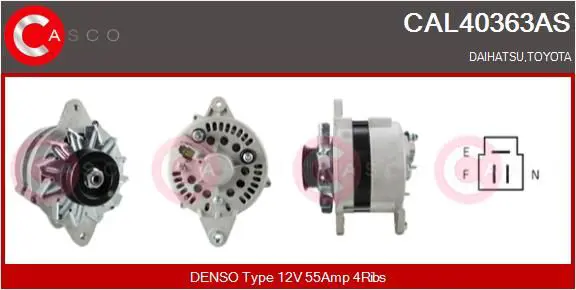 CASCO CAL40363AS Генератор