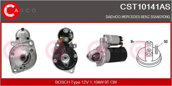 CASCO CST10141AS Стартер
