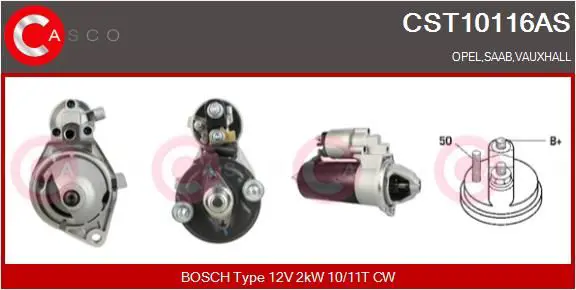 CASCO CST10116AS Стартер